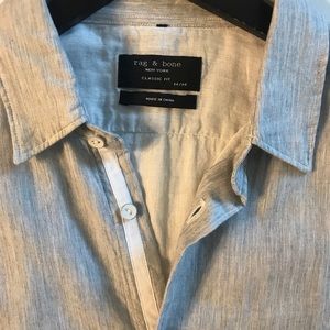 100% Cotton Rag& Bone long sleeve